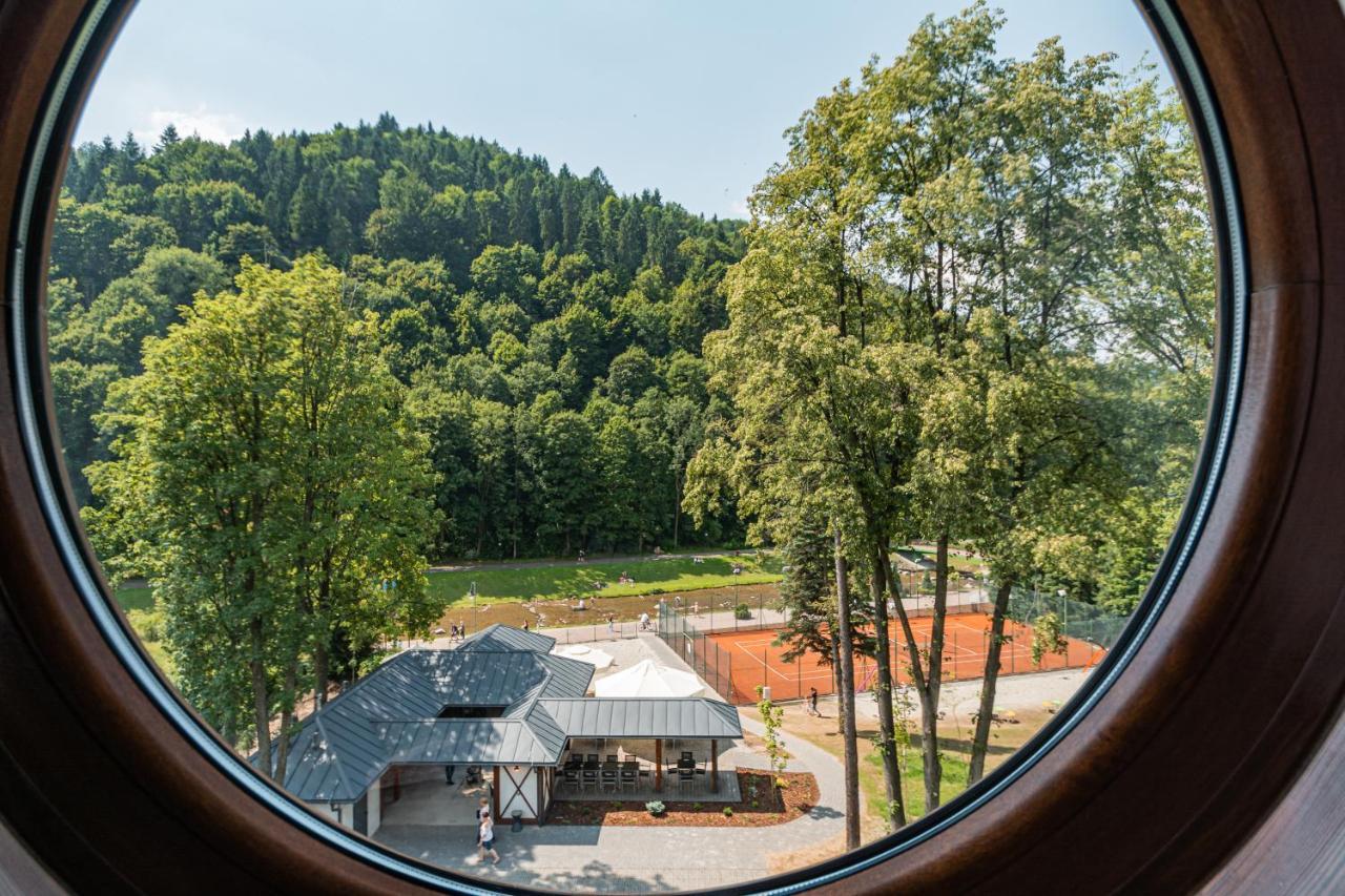 Szczawnica Park Resort & Spa Luaran gambar View from the observation tower
